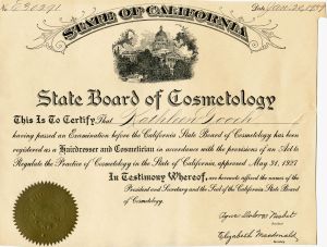 Kathleen Matheson Cosmotology licenseWP