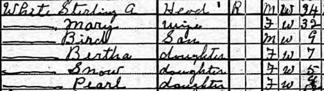 Dwarves - Snow white and sister pearl brother bird